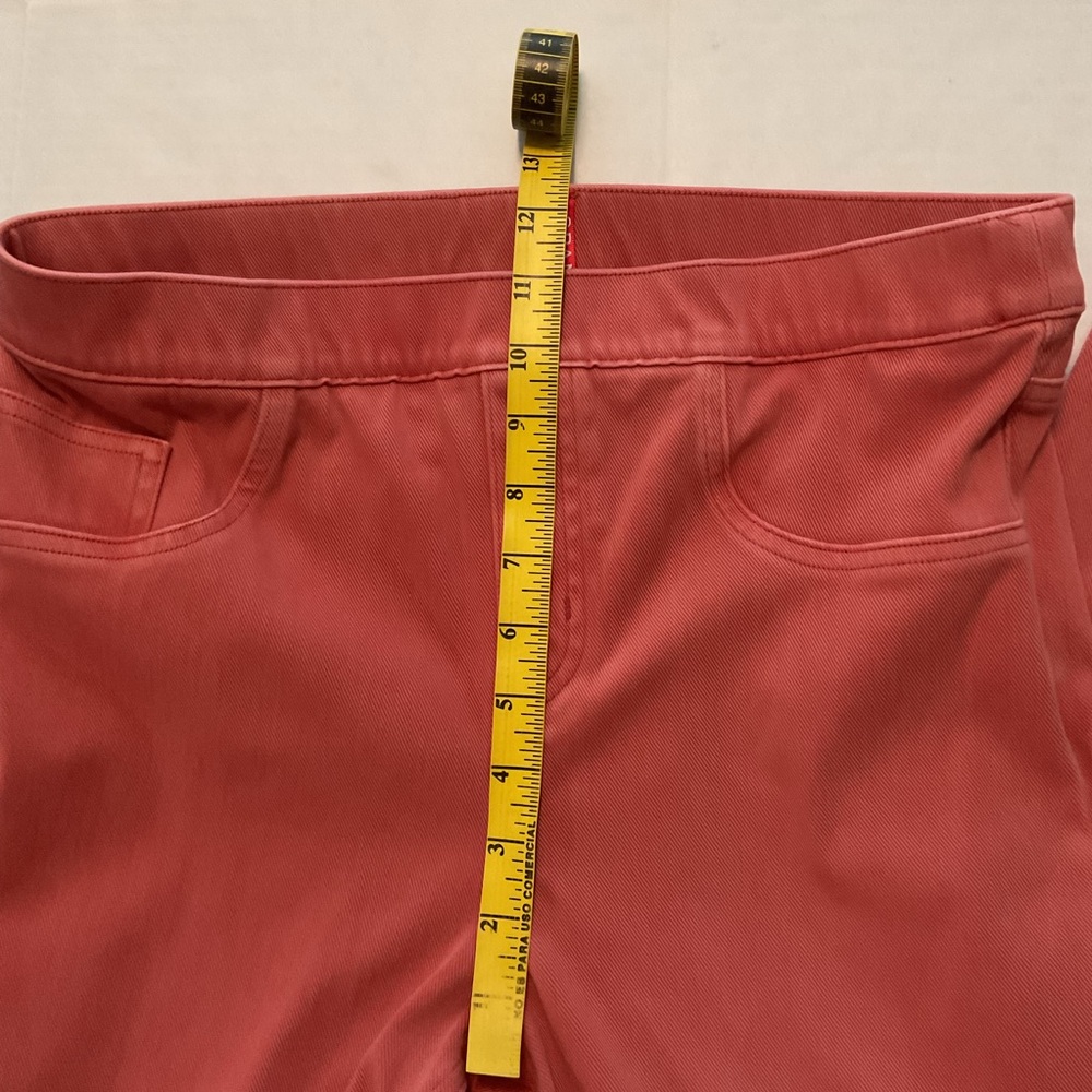 Spanx Women’s Jeanish Ankle Leggings Coral Red - Picture 5 of 10